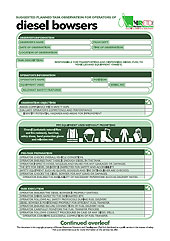 HRETDs suggested fuel bowser planned task observation template