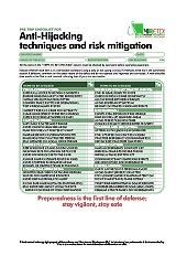 HRETDs anti-Hijacking techniques and risk mitigation checklist